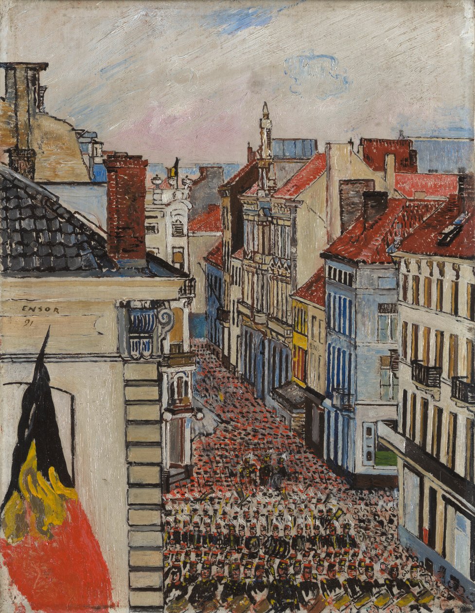 Musiikkia Vlaanderenstraatilla tekijältä James Ensor