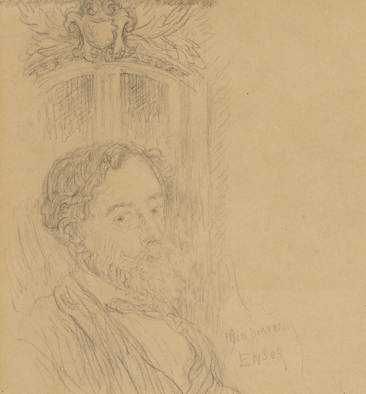 Oma muotokuvani tekijältä James Ensor