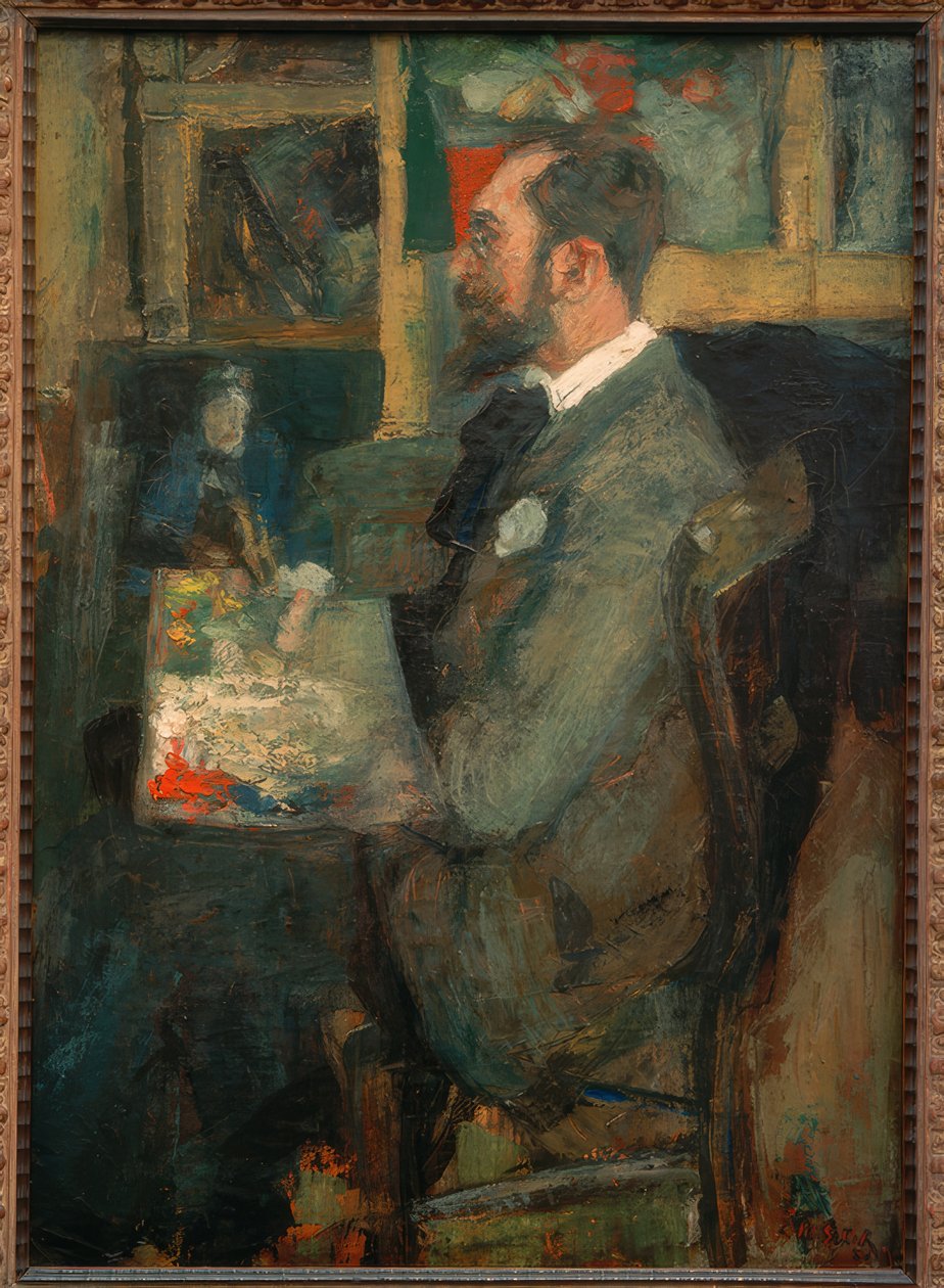 Muotokuva Théo Hannonista tekijältä James Sidney Ensor