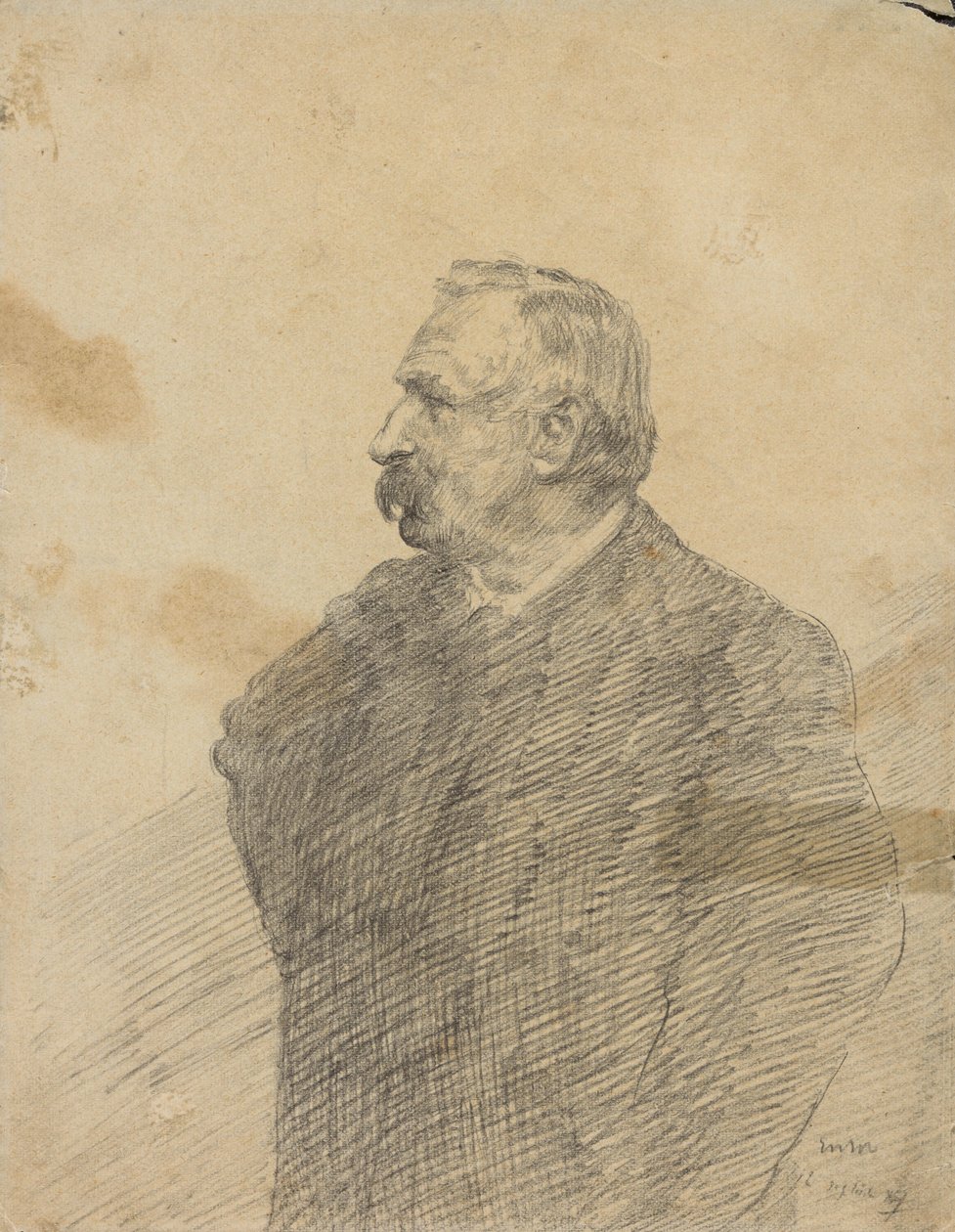 Ernest Rousseaun muotokuva tekijältä James Ensor