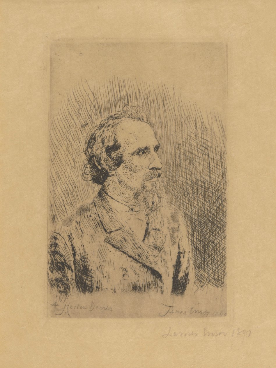 Hector Denisin muotokuva tekijältä James Ensor