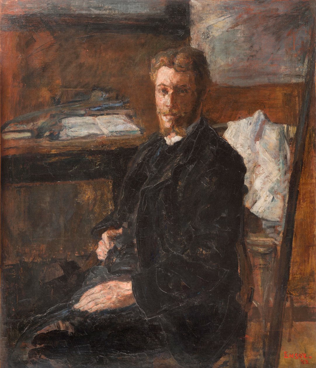 Willy Finchin muotokuva tekijältä James Ensor