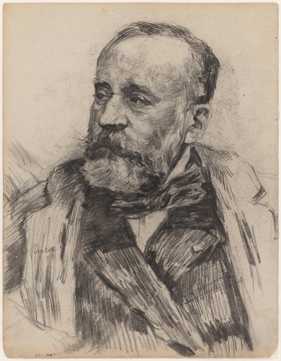Miehen muotokuva tekijältä James Ensor