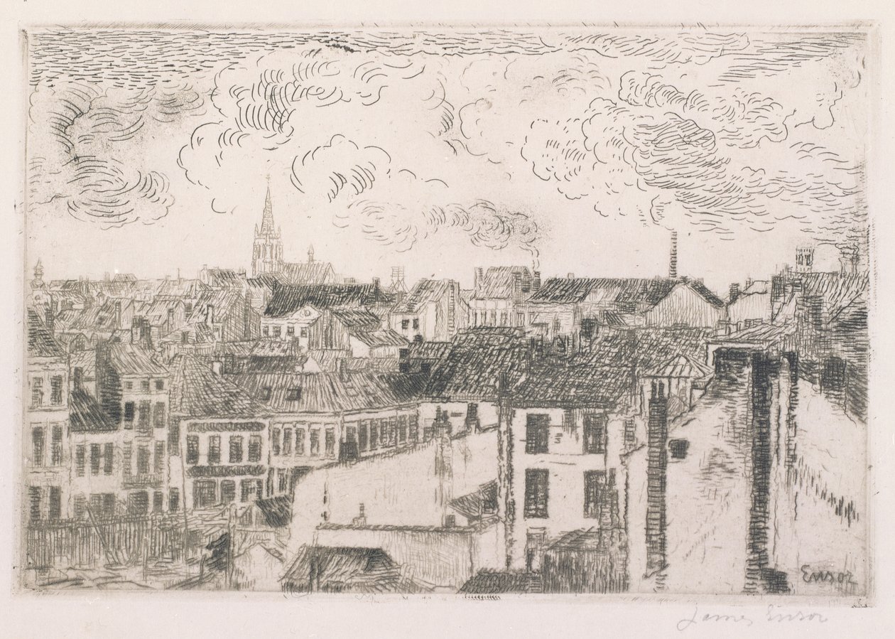 Oostenden katot tekijältä James Ensor