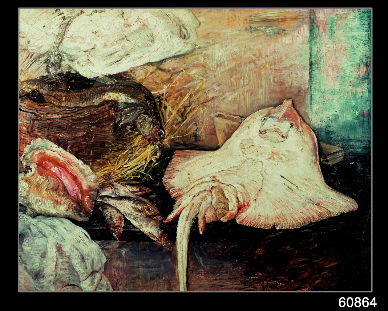 Asetelma Skaten kanssa tekijältä James Ensor