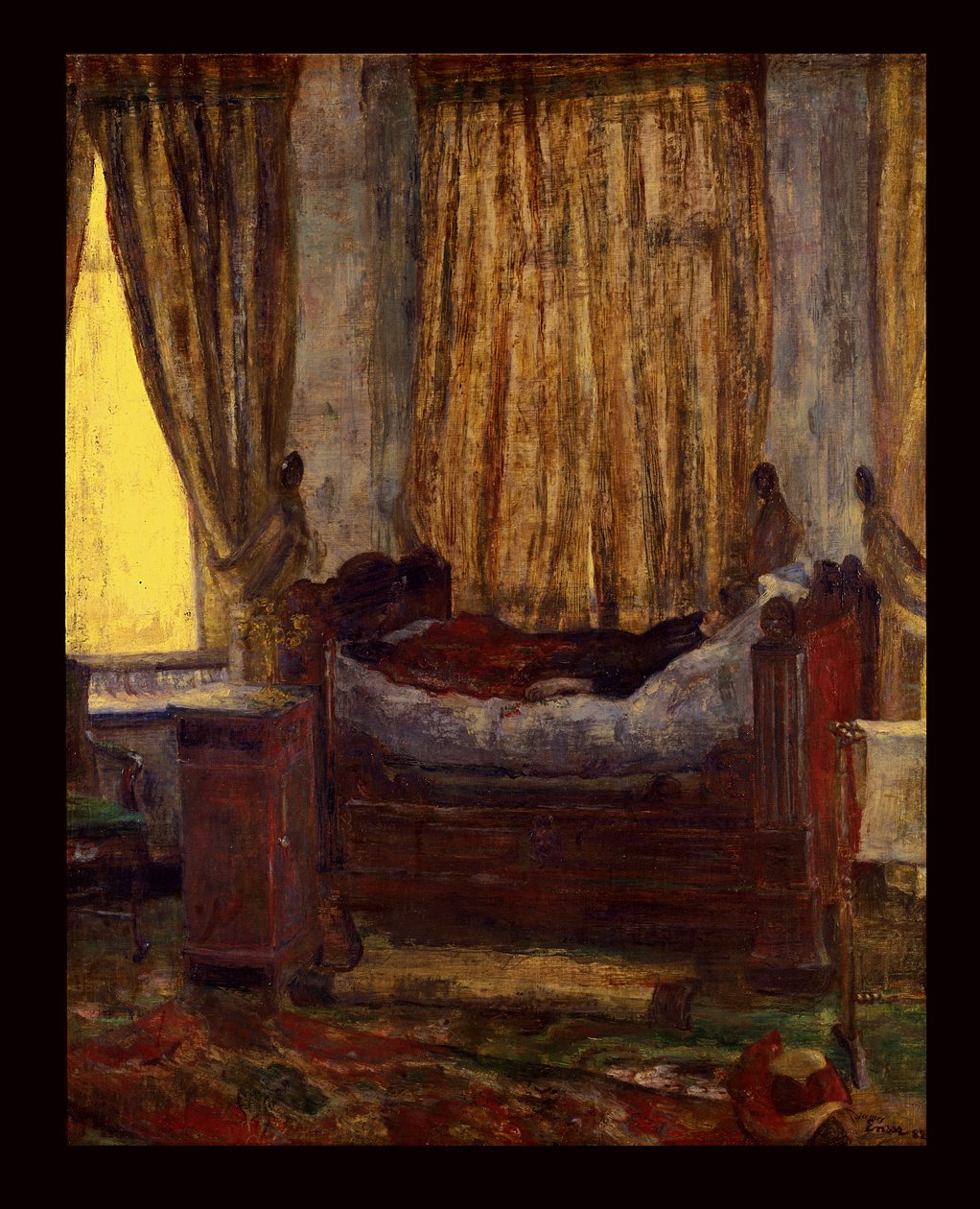 Tyttö hädässä tekijältä James Ensor