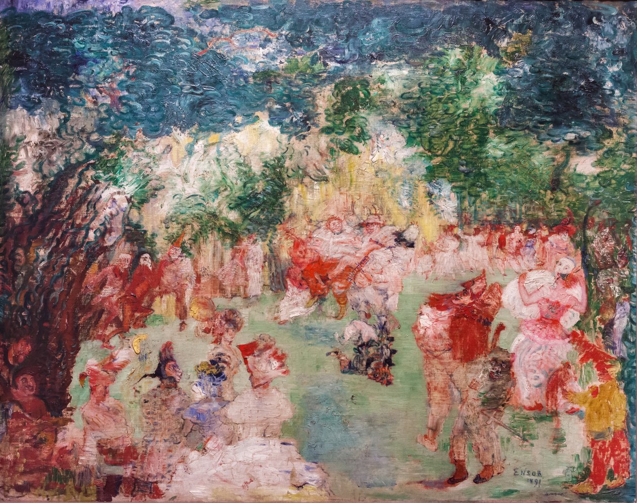 Rakkauden puutarha tekijältä James Ensor