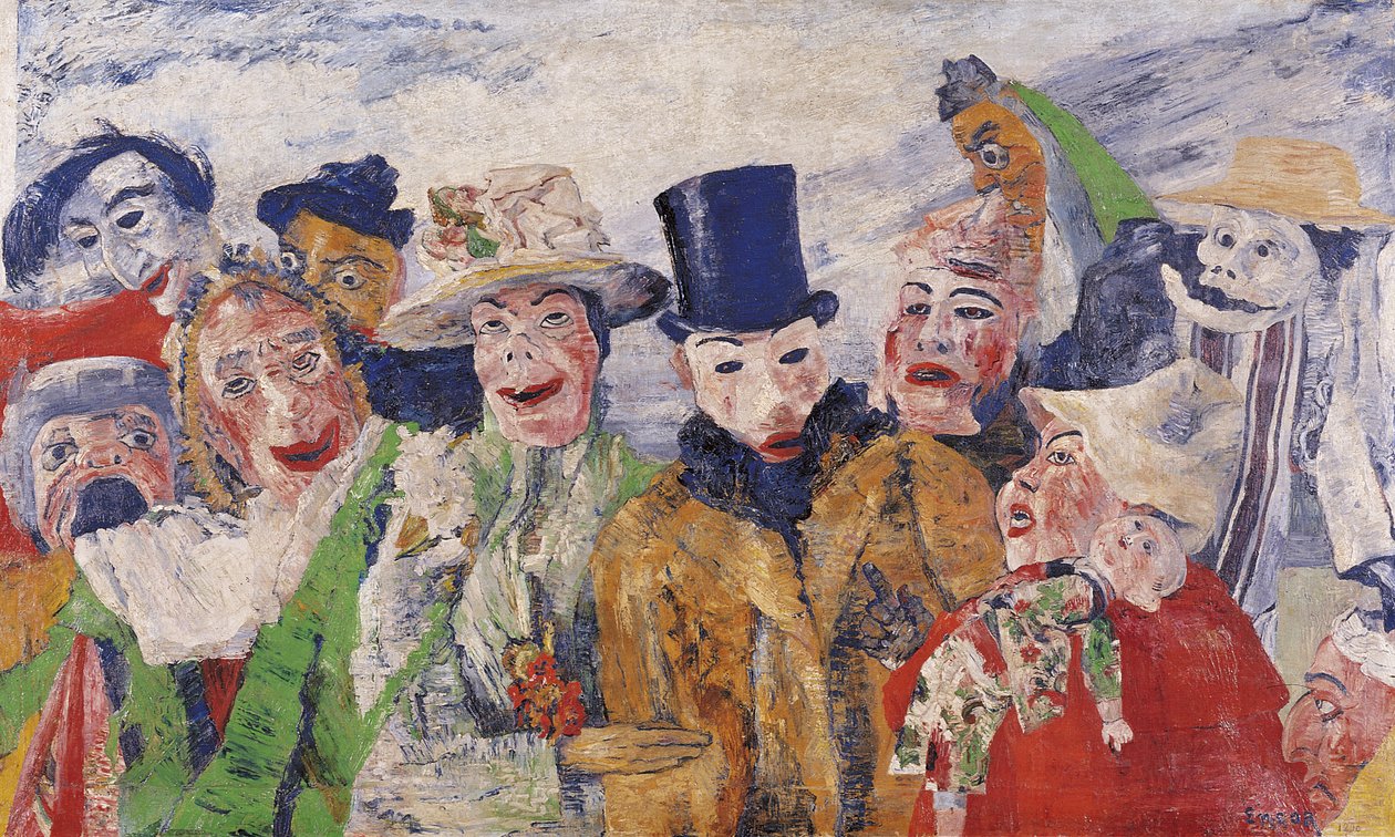 Juonittelu, 1890 tekijältä James Ensor