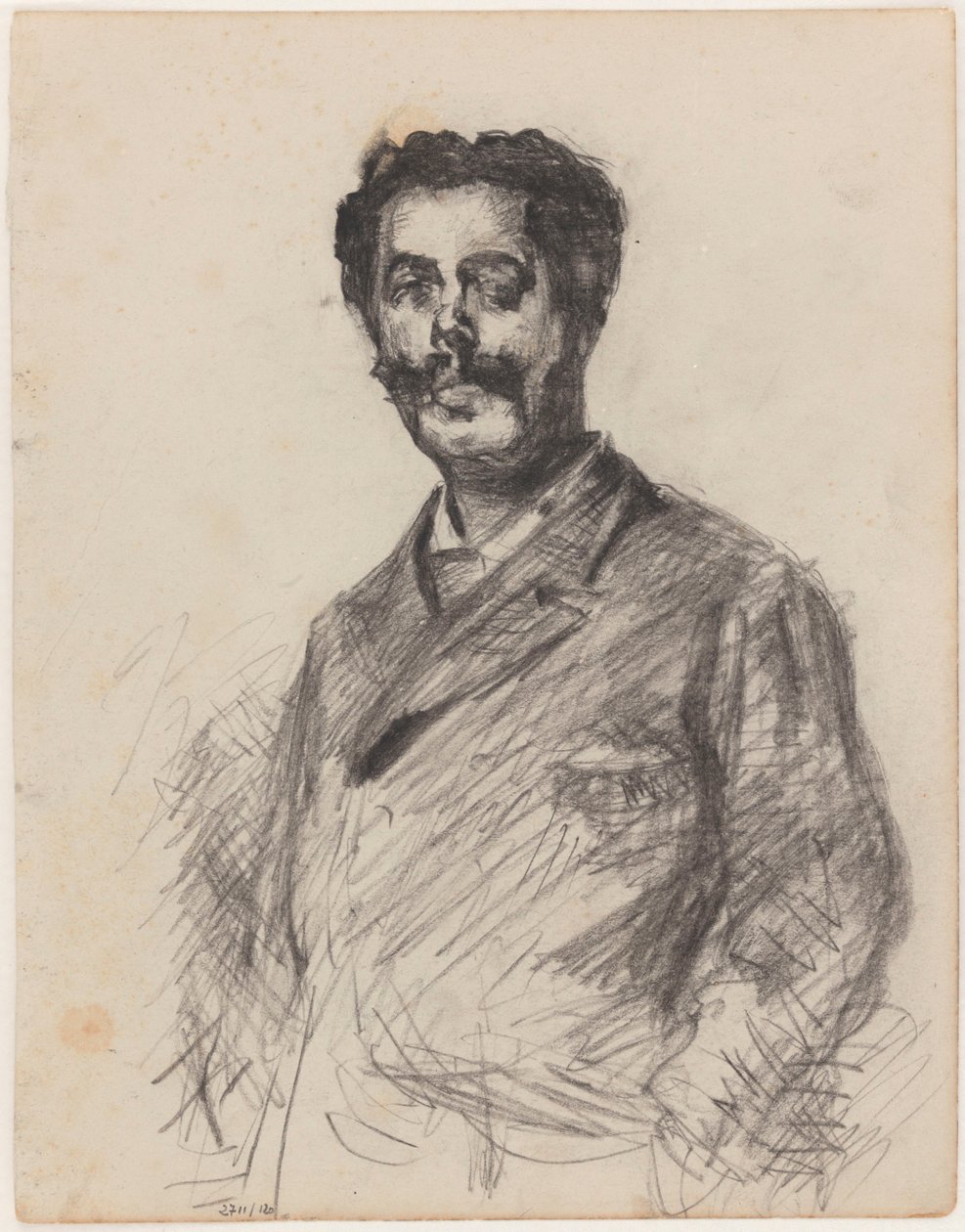 Toimittaja Paul de Cassagnac tekijältä James Ensor