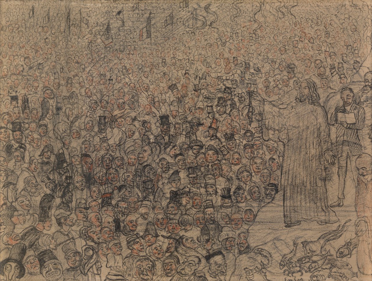 Kalojen moninkertaistuminen tekijältä James Ensor