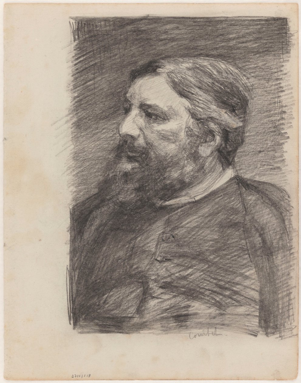 Taidemaalari Gustave Courbet tekijältä James Ensor