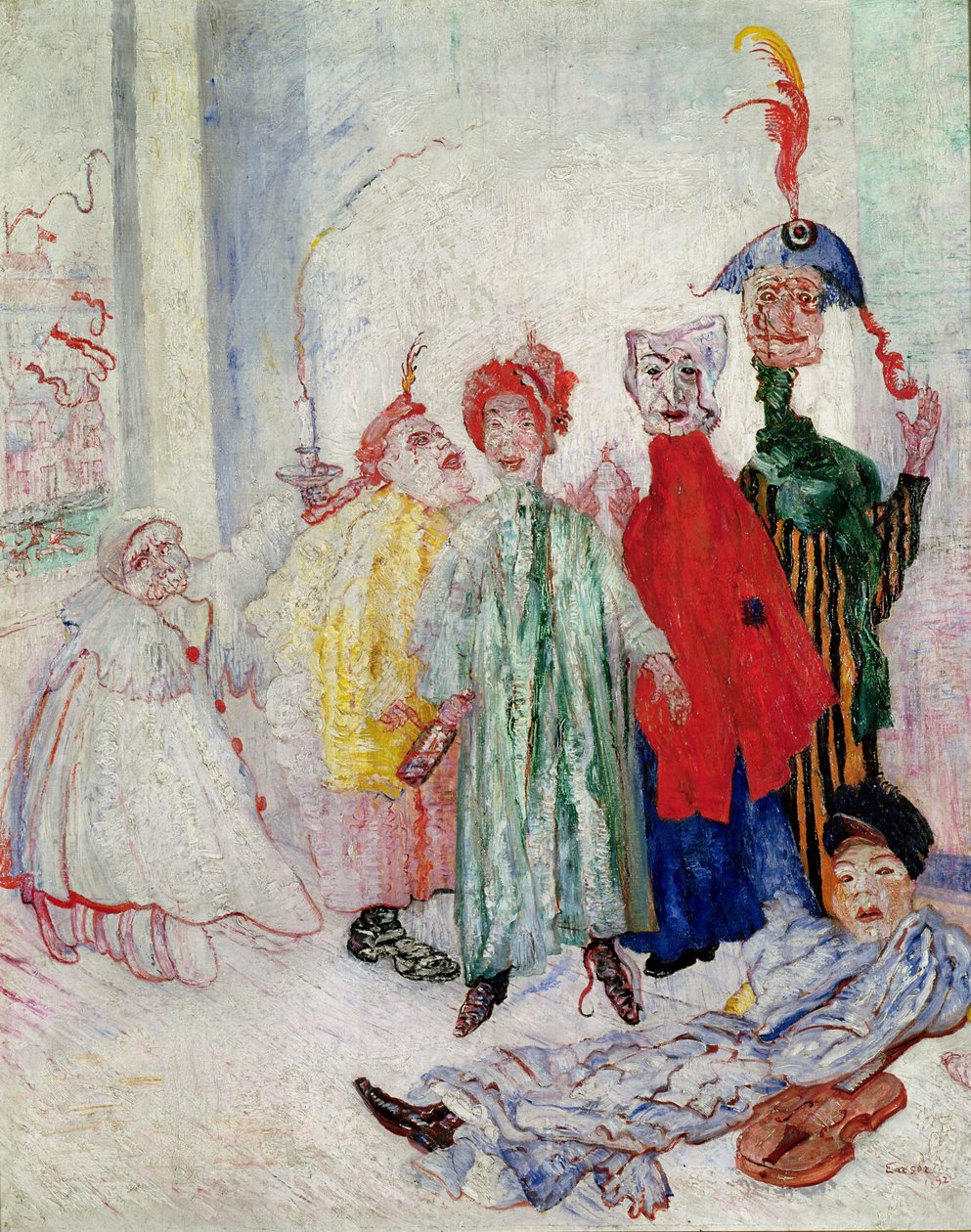 Outot naamiot tekijältä James Ensor