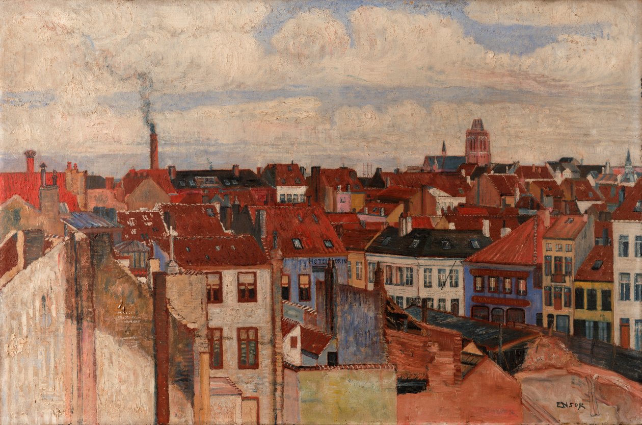 Ostenden katot tekijältä James Ensor