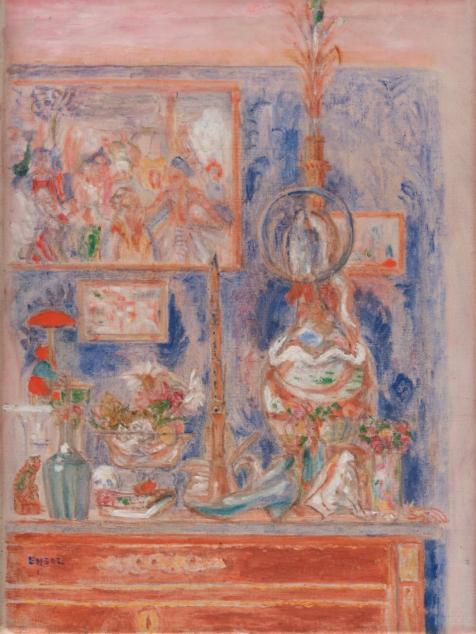Mukava nurkka kodissani tekijältä James Ensor