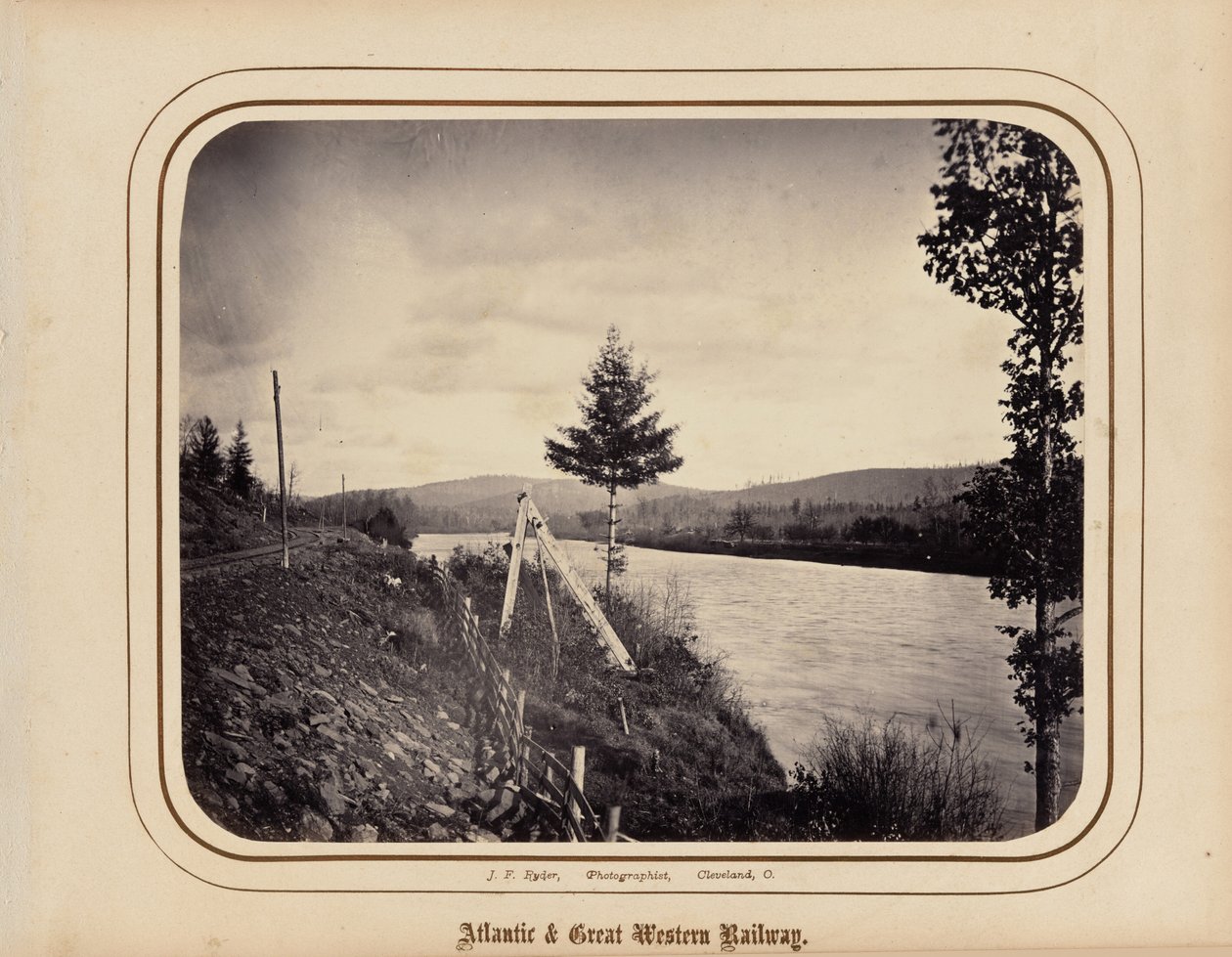 Atlantic  Great Western Railway,1862 (kuva) tekijältä James F. Ryder