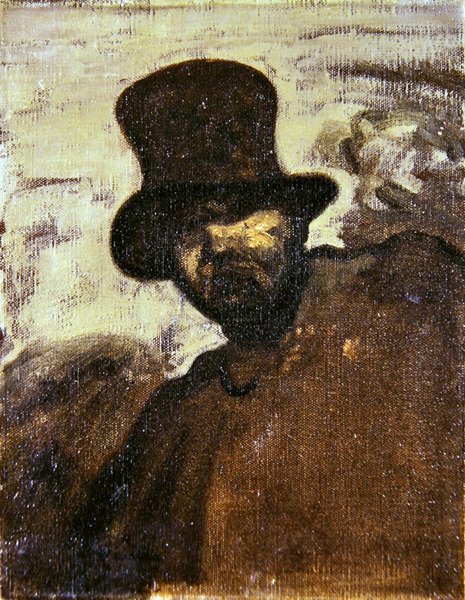 Kommunisti, n. 1902 (öljy kankaalle) tekijältä James Ferrier Pryde