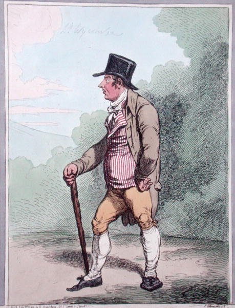 Elegance Democratique, Hannah Humphreyn vuonna 1799 julkaisema (käsinvärinen etsaus) tekijältä James Gillray