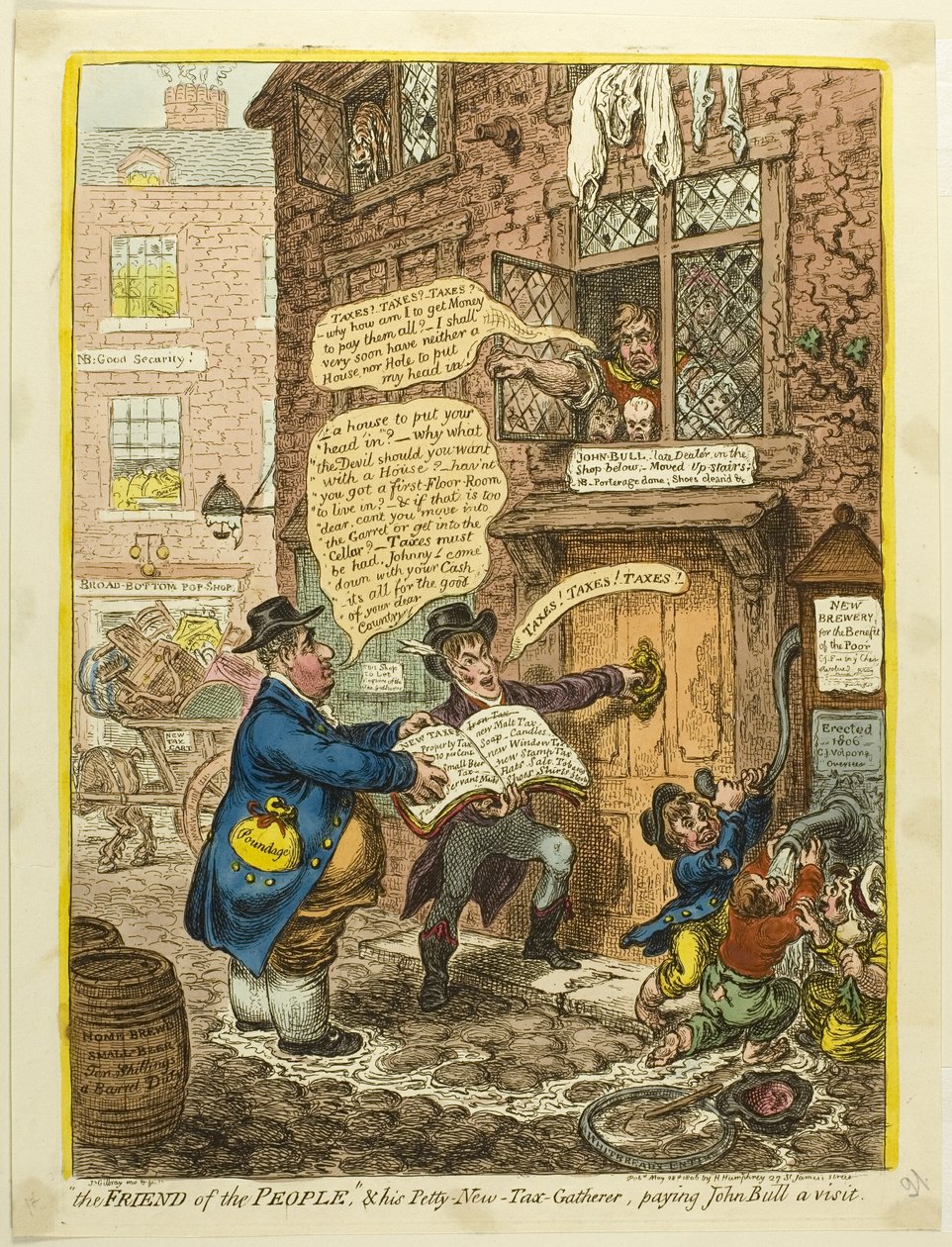 Kansan ystävä tekijältä James Gillray