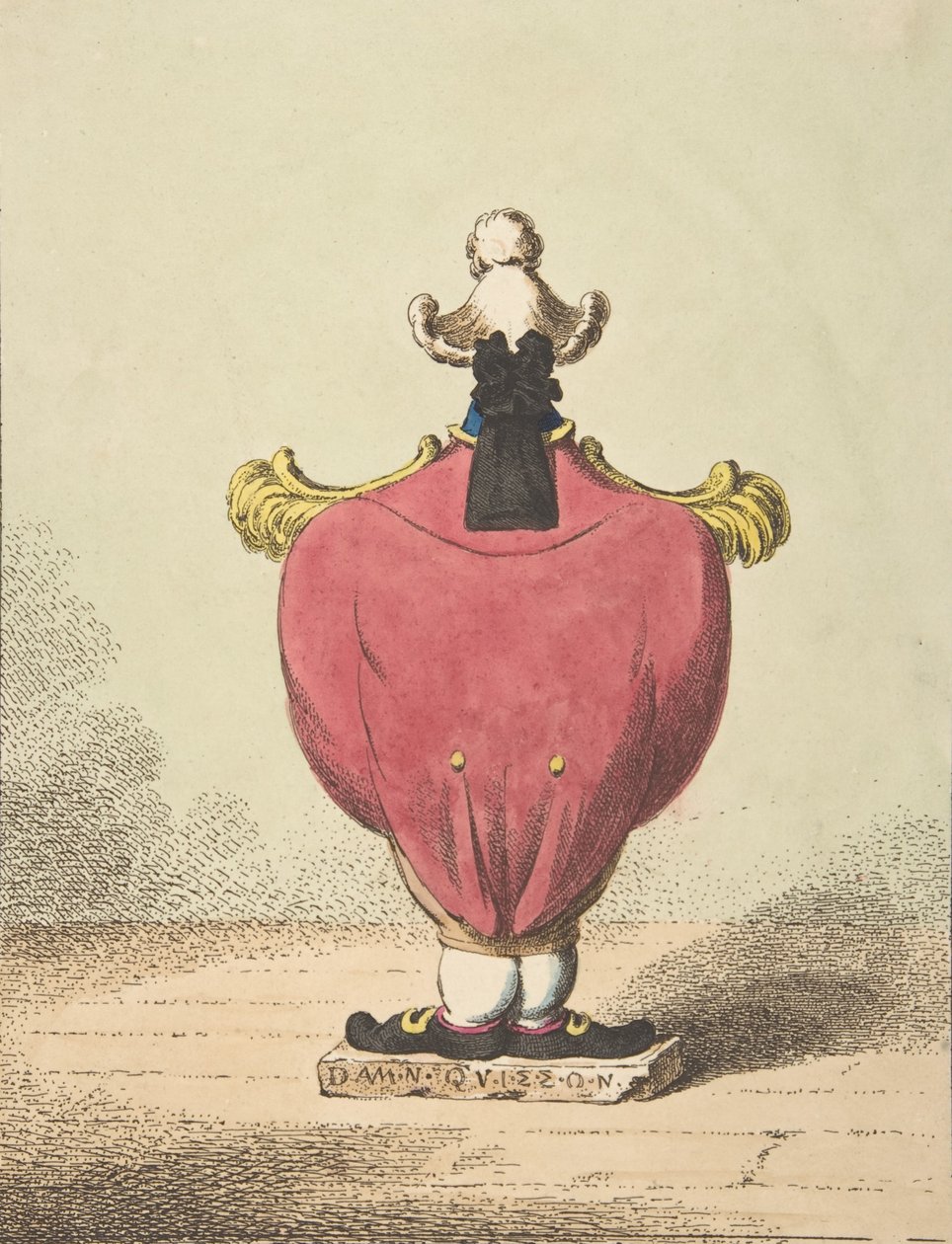 Sir William Hamiltonin kokoelmasta, 8. toukokuuta 1801, 8. toukokuuta 1801. tekijältä James Gillray