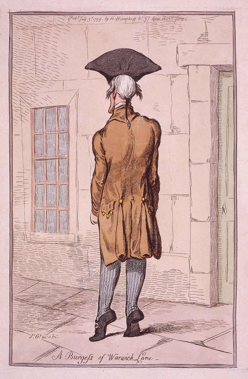 John Burges MD, 1795 tekijältä James Gillray