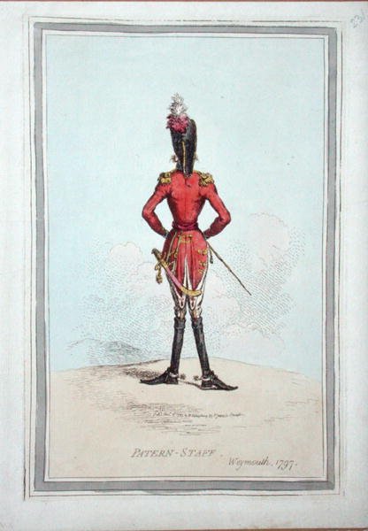 Pattern-Staff, julkaissut Hannah Humphrey vuonna 1797 (käsinvärinen etsaus) tekijältä James Gillray
