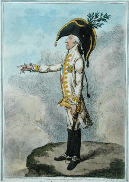Arkkiherttua, julkaissut Hannah Humphrey vuonna 1790 (käsinvärinen etsaus) tekijältä James Gillray