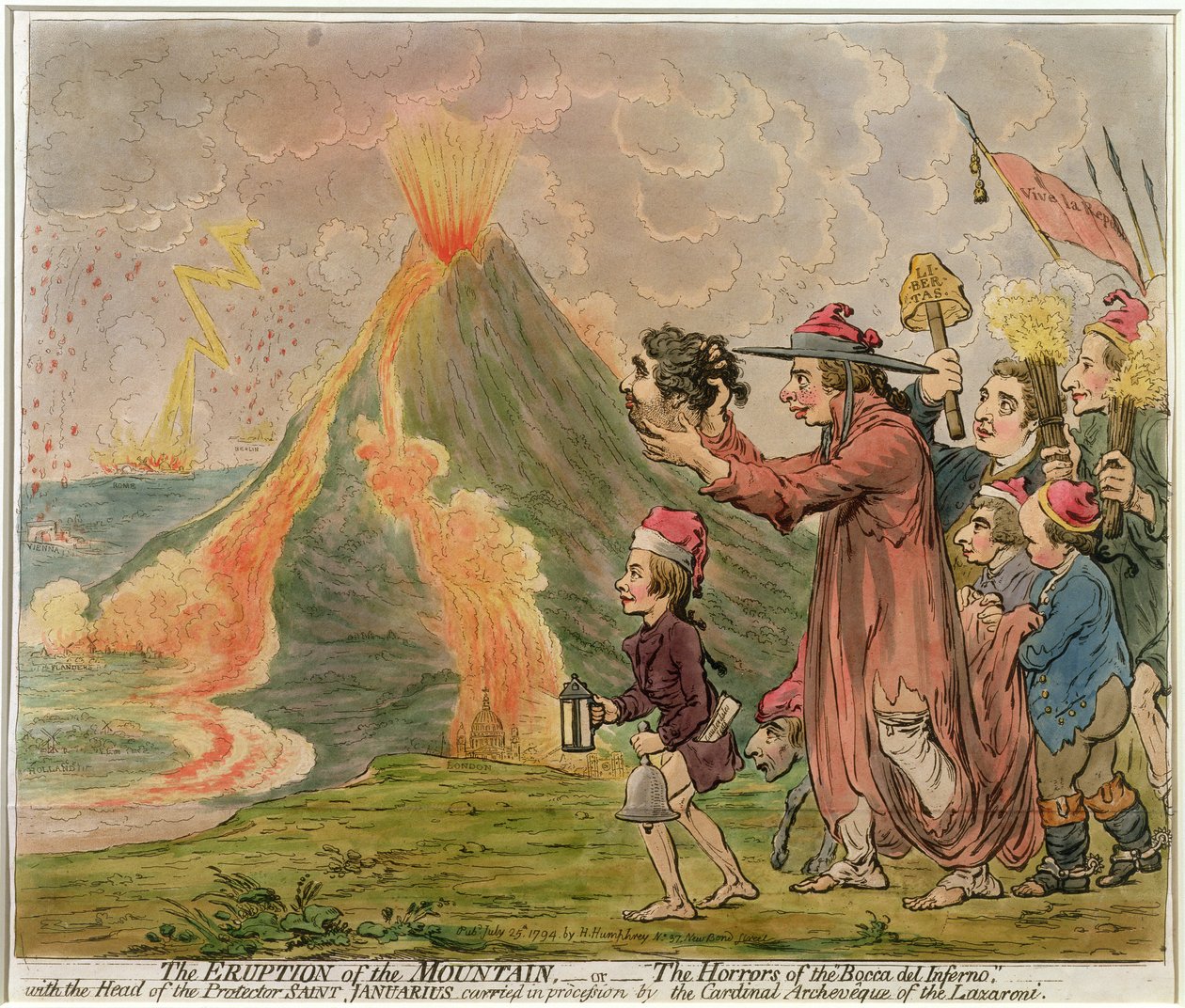 The Eruption of the Mountain, or The Horrors of the 