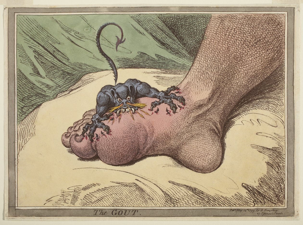 Kihti tekijältä James Gillray
