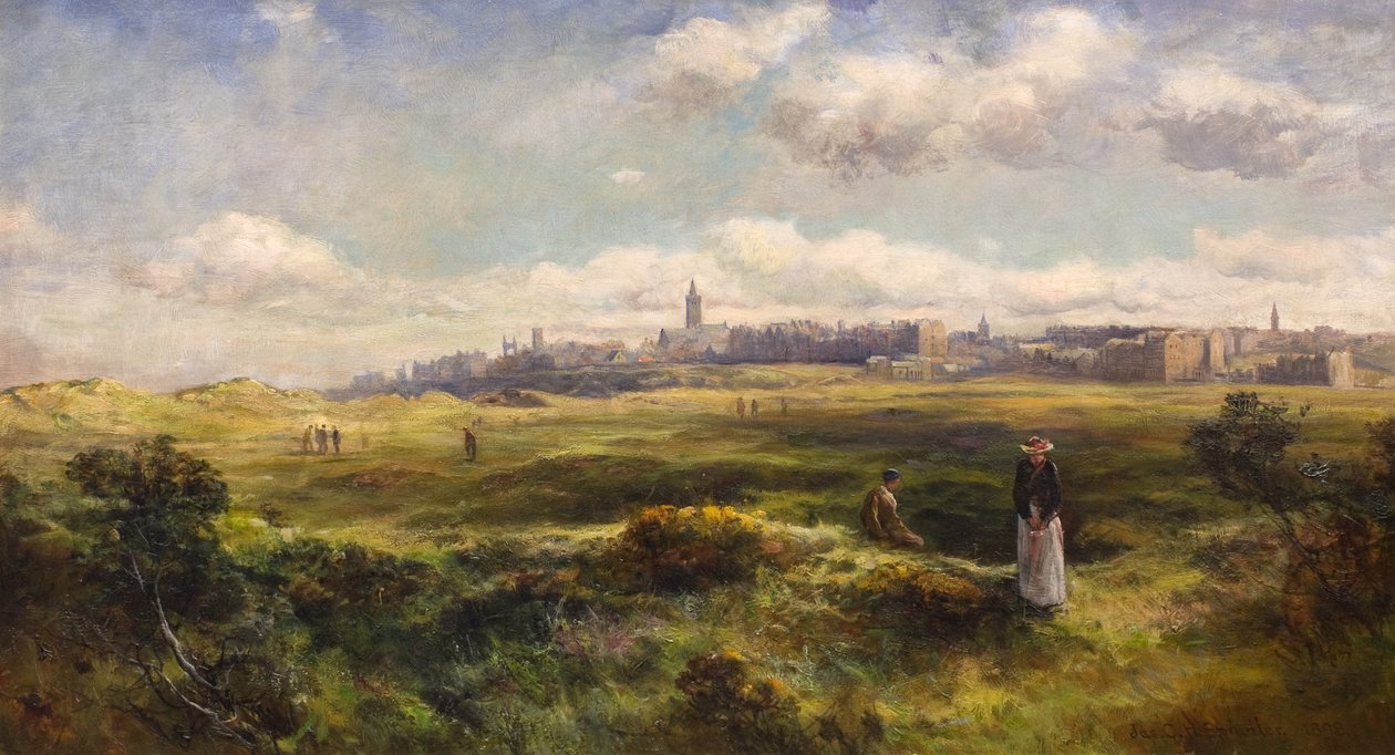 St Andrews golfkentältä tekijältä James Gustavus Hope Spindler