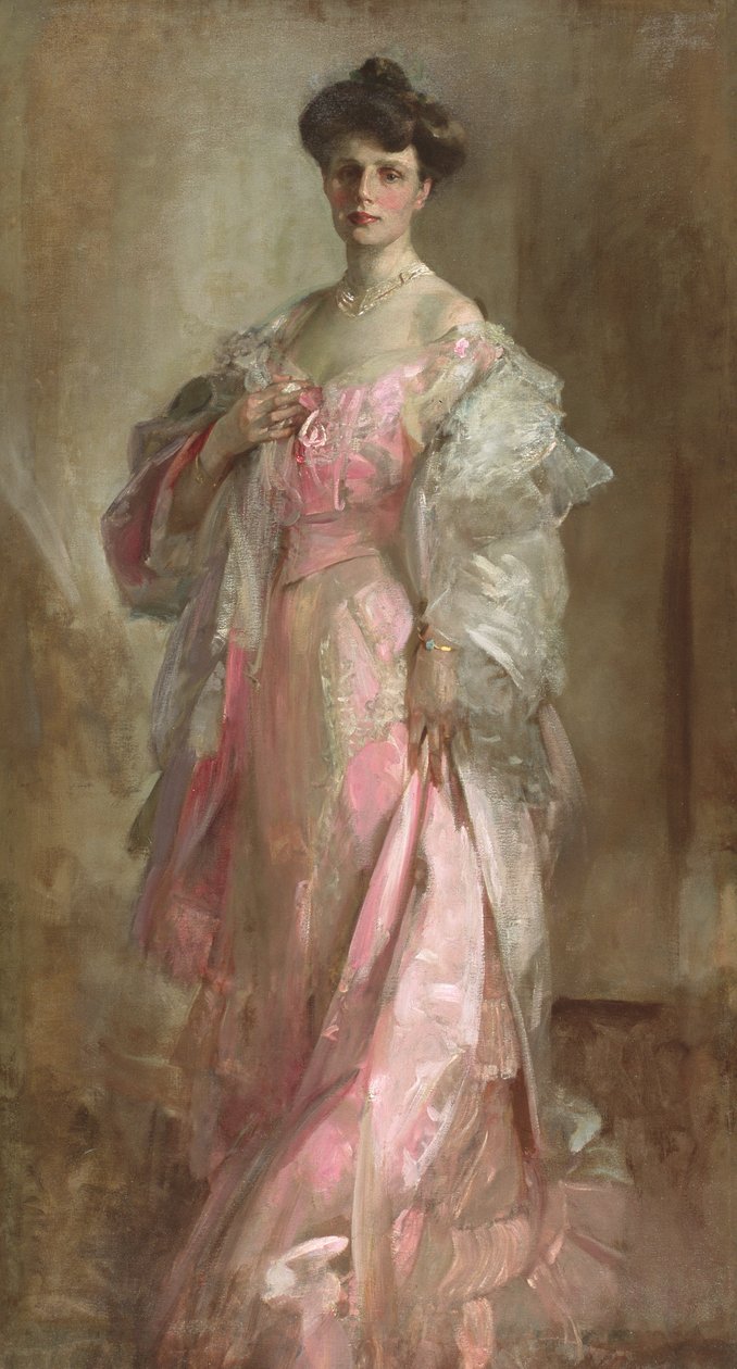 Lady Harriet Findlay Aberlourista, 1905 tekijältä James Guthrie
