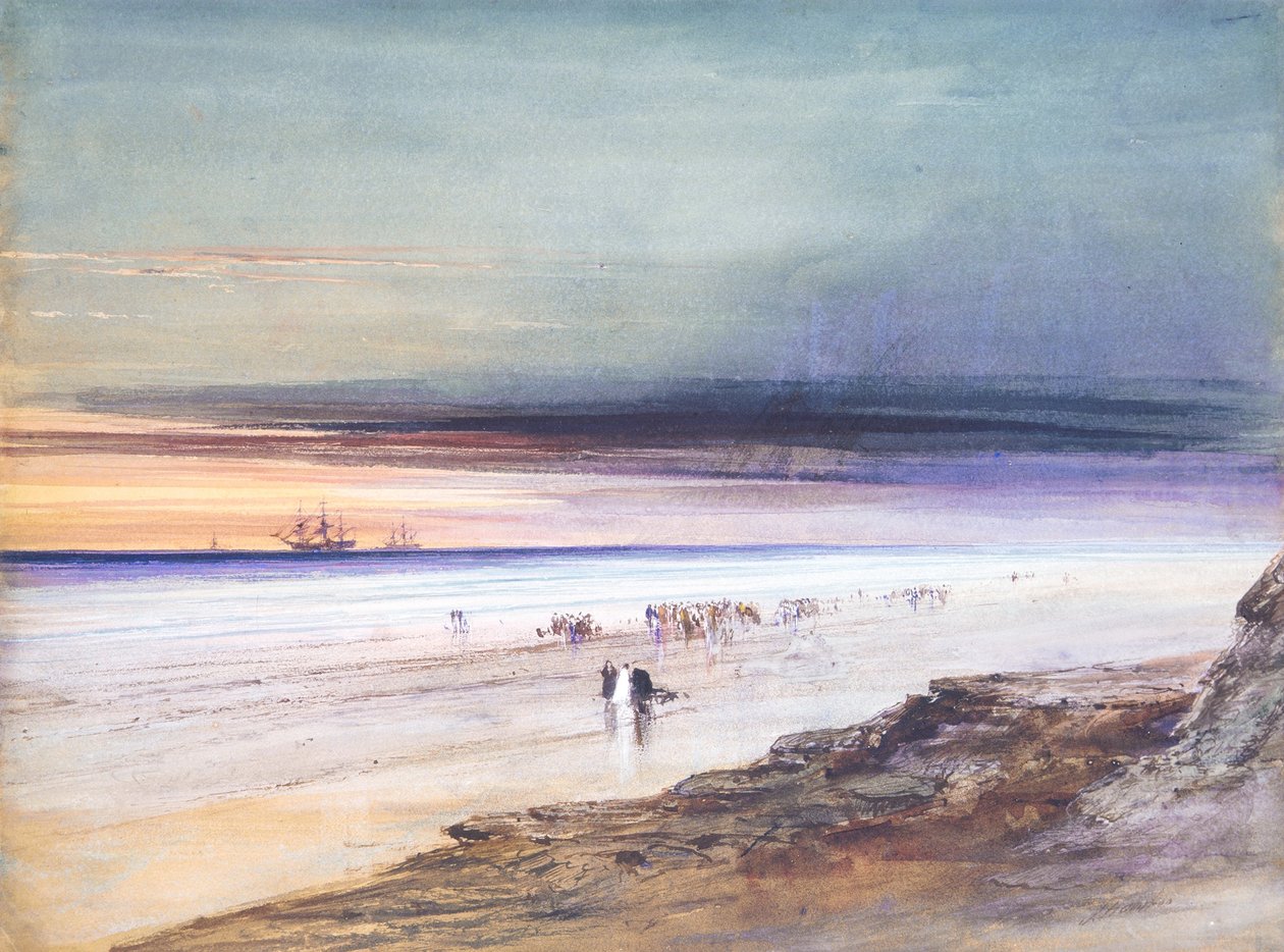 Rantakuvaus, n. 1865 tekijältä James Hamilton