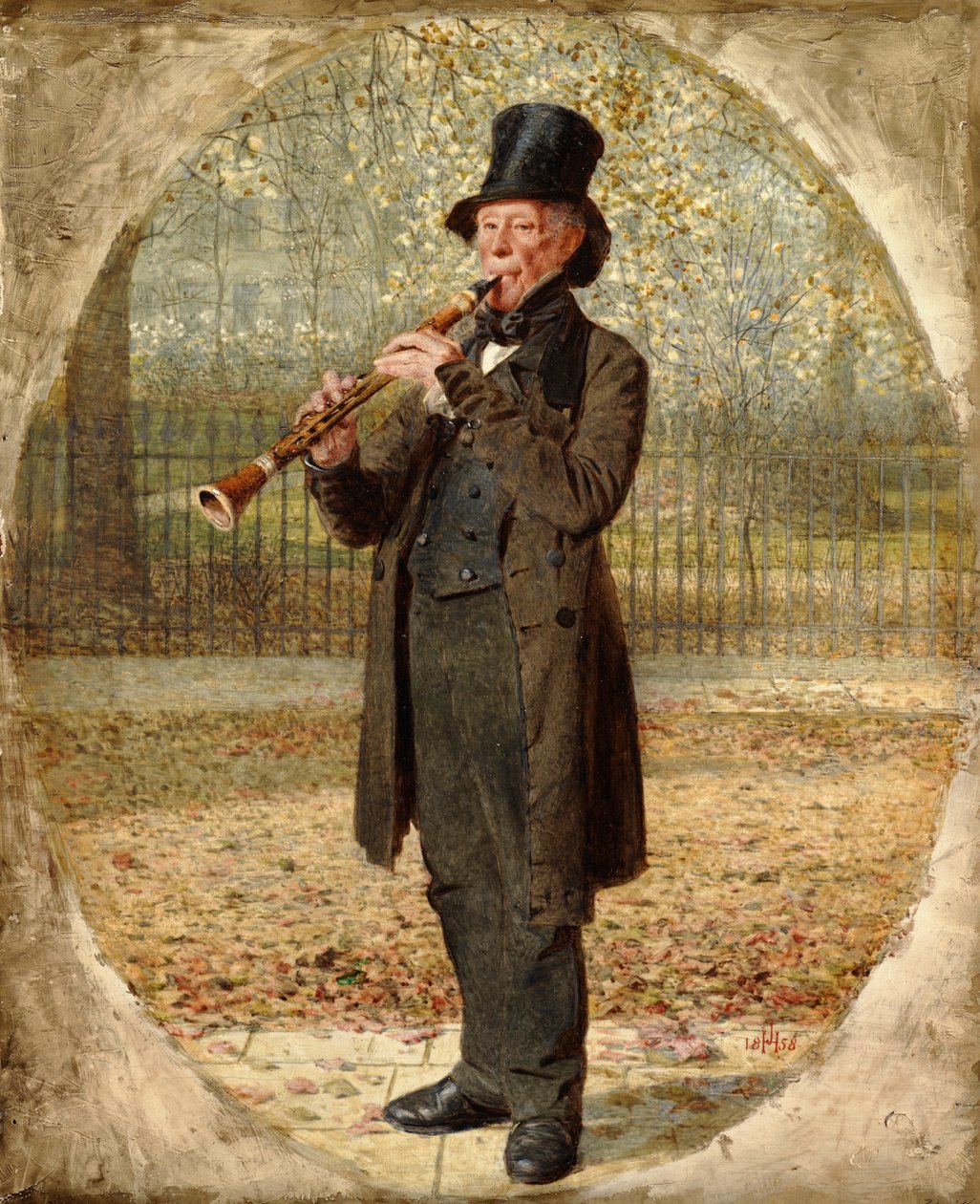 Vaeltava kapellimestari, 1858 tekijältä James Hayllar