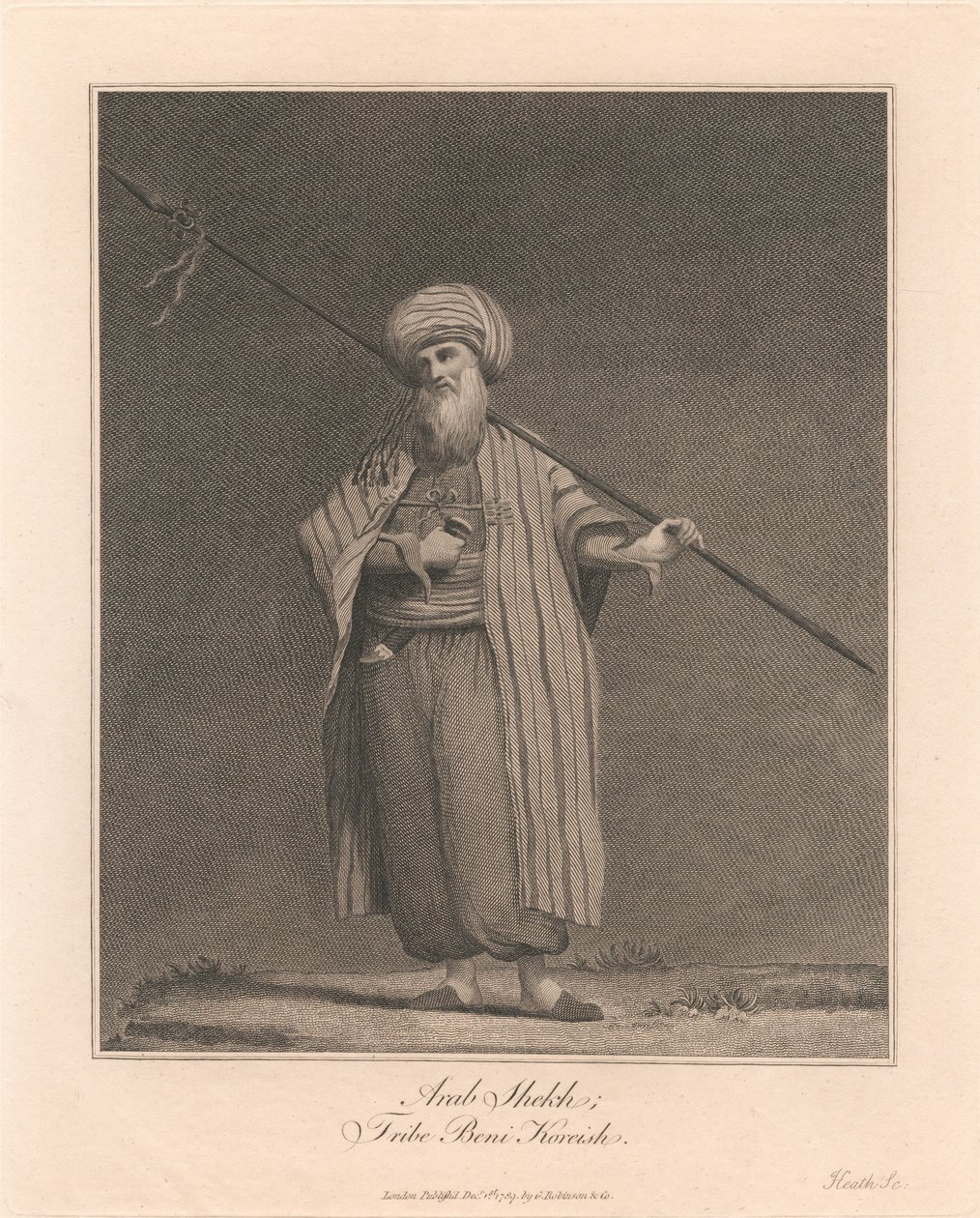 Arab Shekh, Beni Koreish -heimo tekijältä James Heath