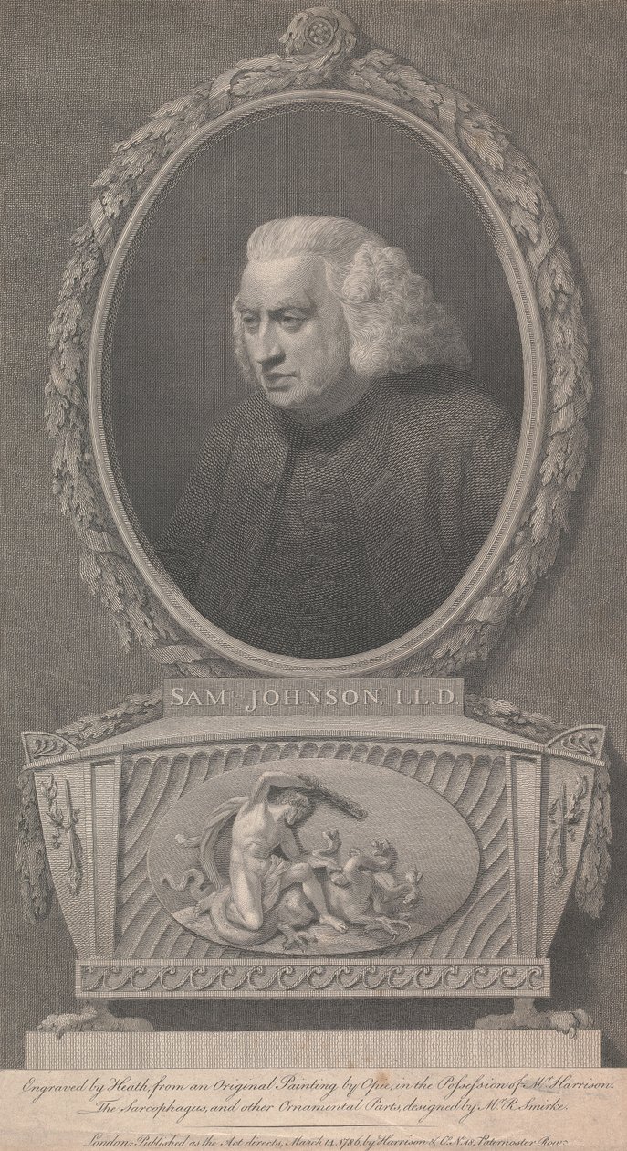 Samuel Johnson tekijältä James Heath
