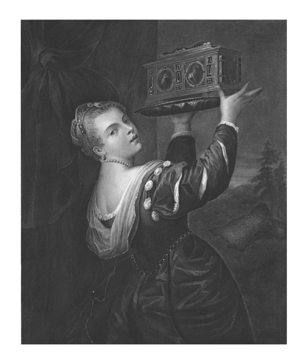 Tizianin tytär, 1795. tekijältä James Heath