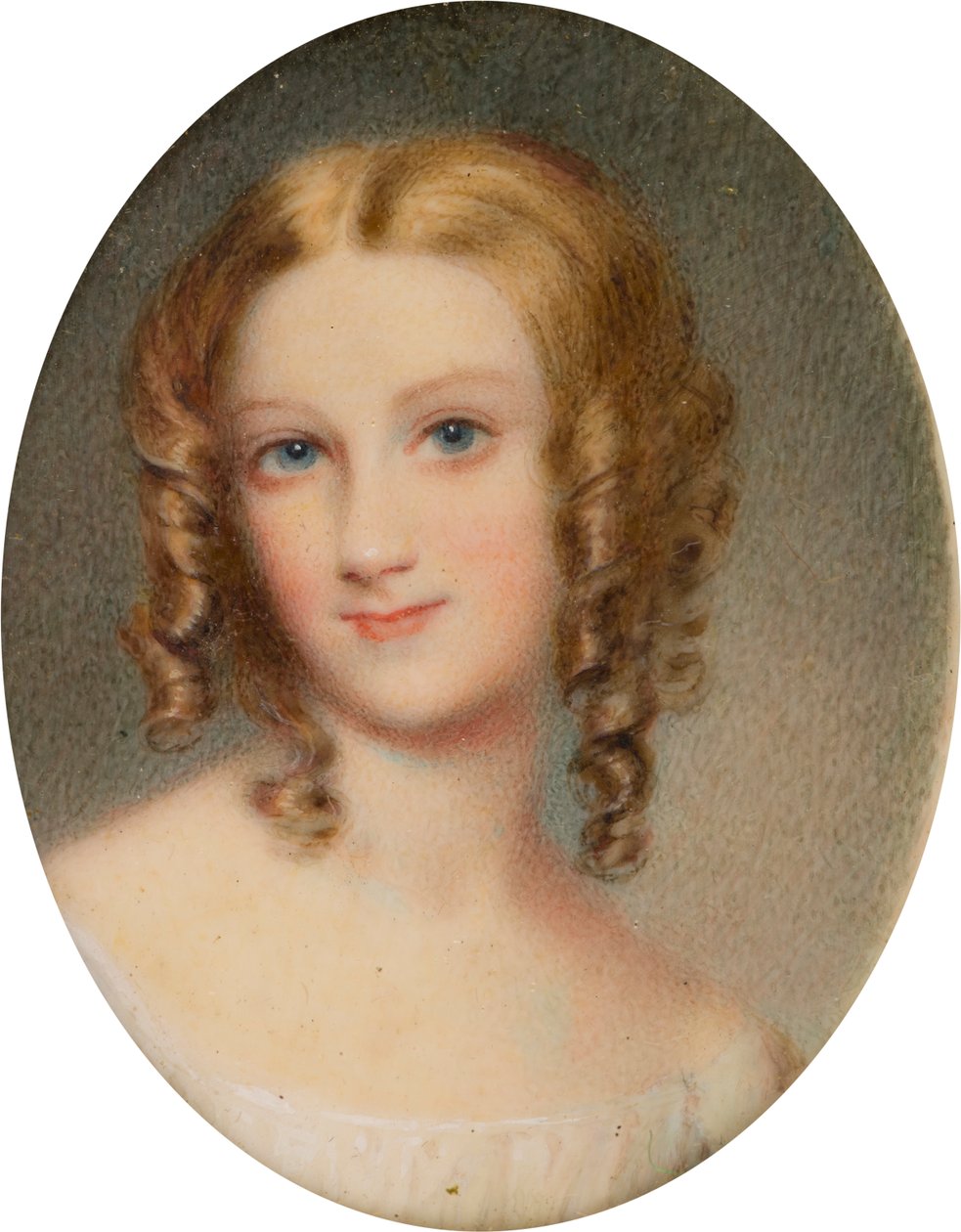 Ensimmäisen rouva Simpsonin muotokuva, Bridgeman Simpsonin vaimo, n. 1820-1872 (öljy kankaalle) tekijältä James Heath Millington