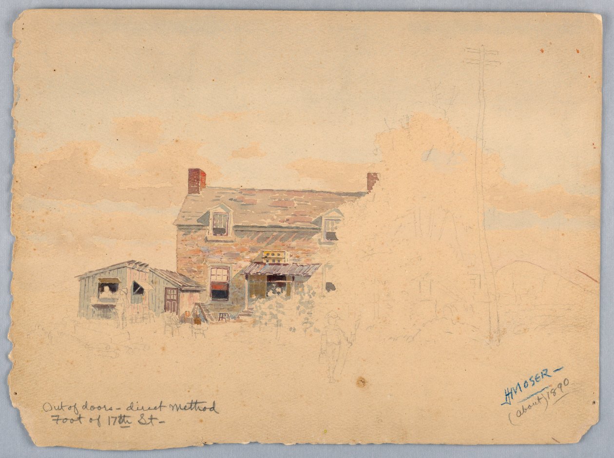 Out of Doors, suora menetelmä, jalka ot 17th Street tekijältä James Henry Moser