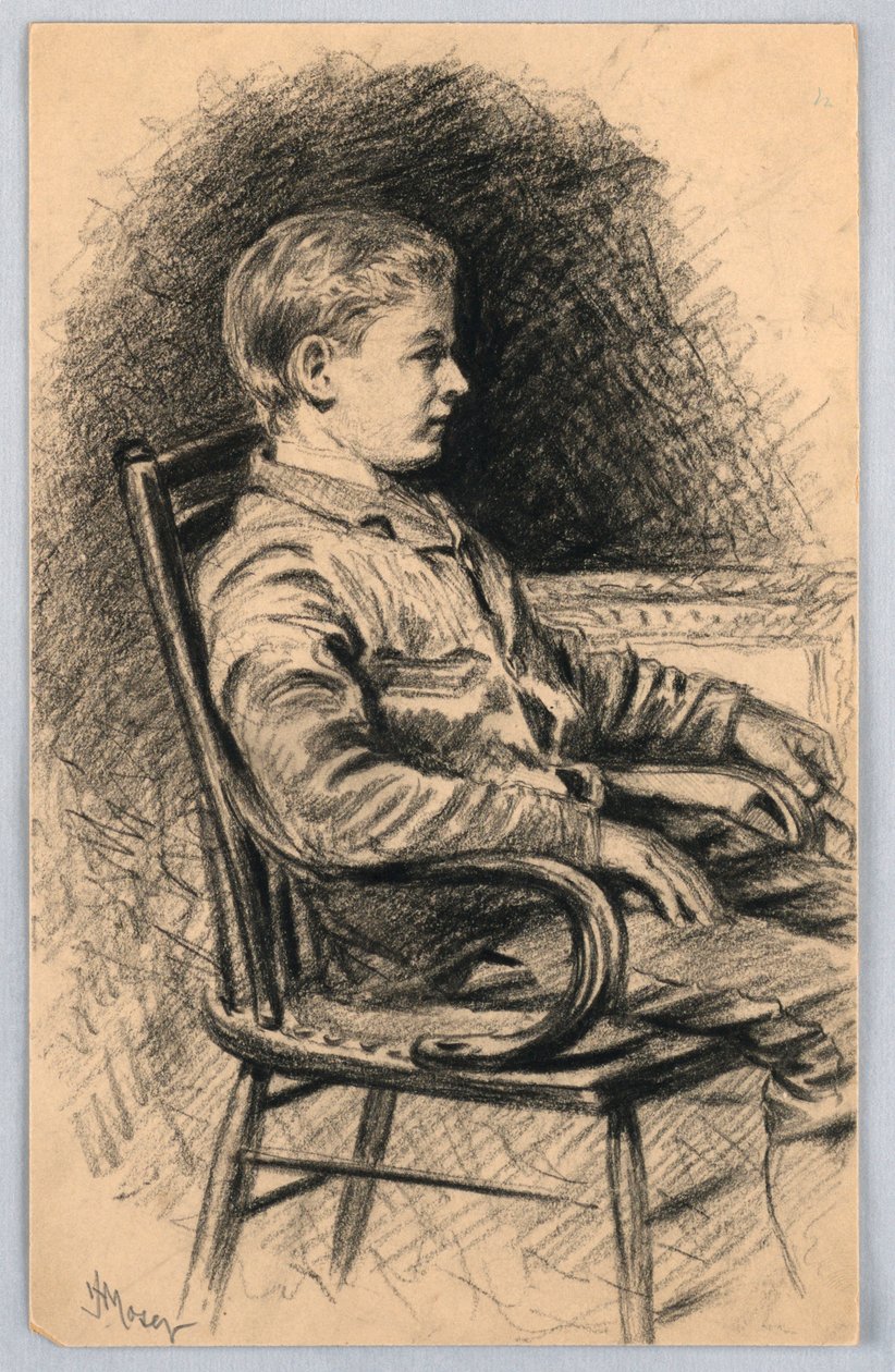 Pojan muotokuva tekijältä James Henry Moser