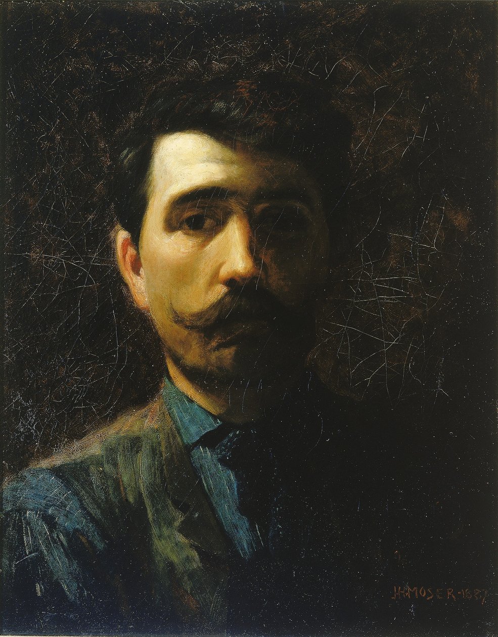 Omakuva tekijältä James Henry Moser