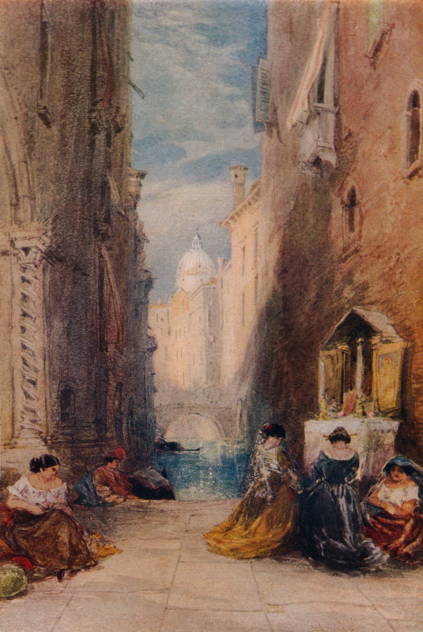 Pyhäkkö Venetsiassa, 1820-1870, 1924 tekijältä James Holland