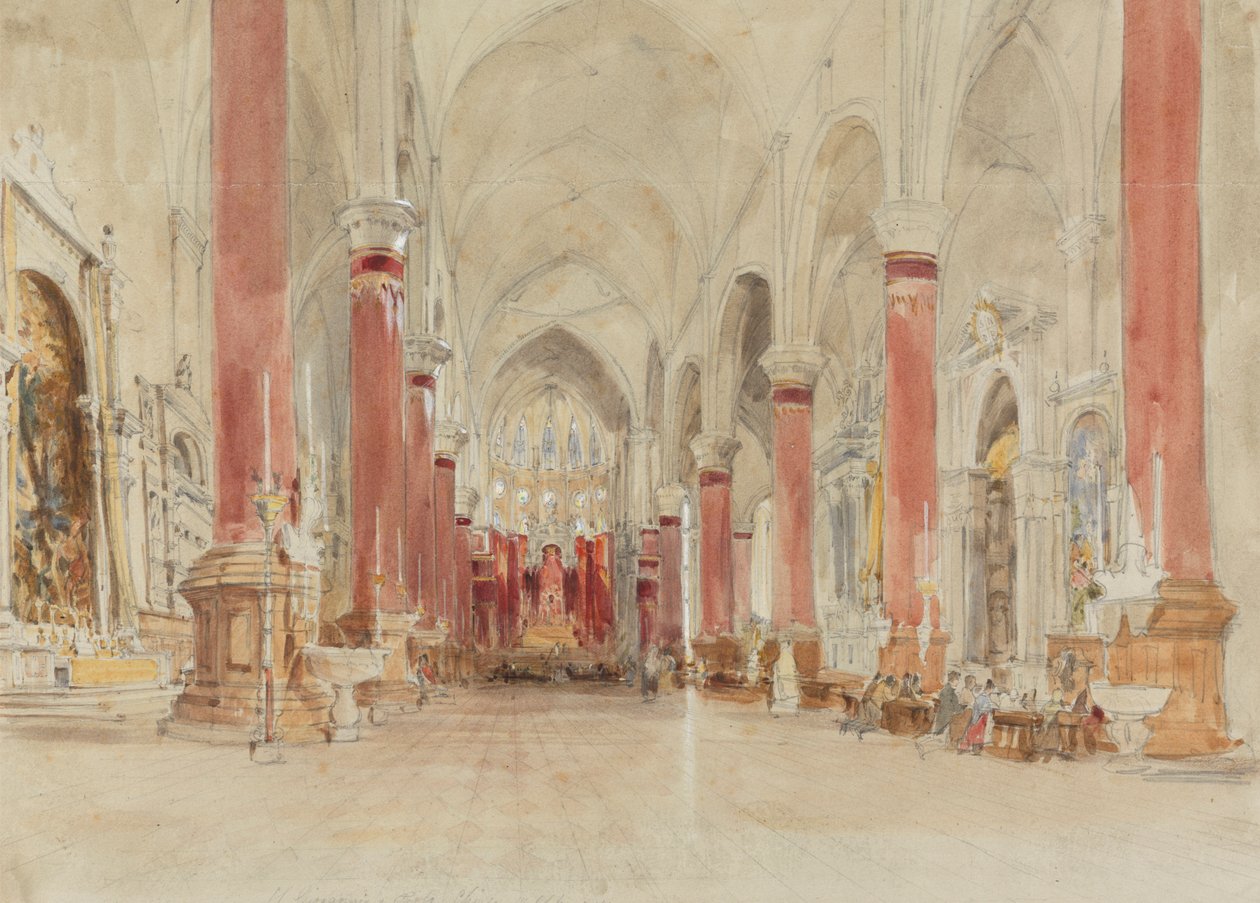 San Giovanni e Paolon kirkon sisätilat, Venetsia tekijältä James Holland