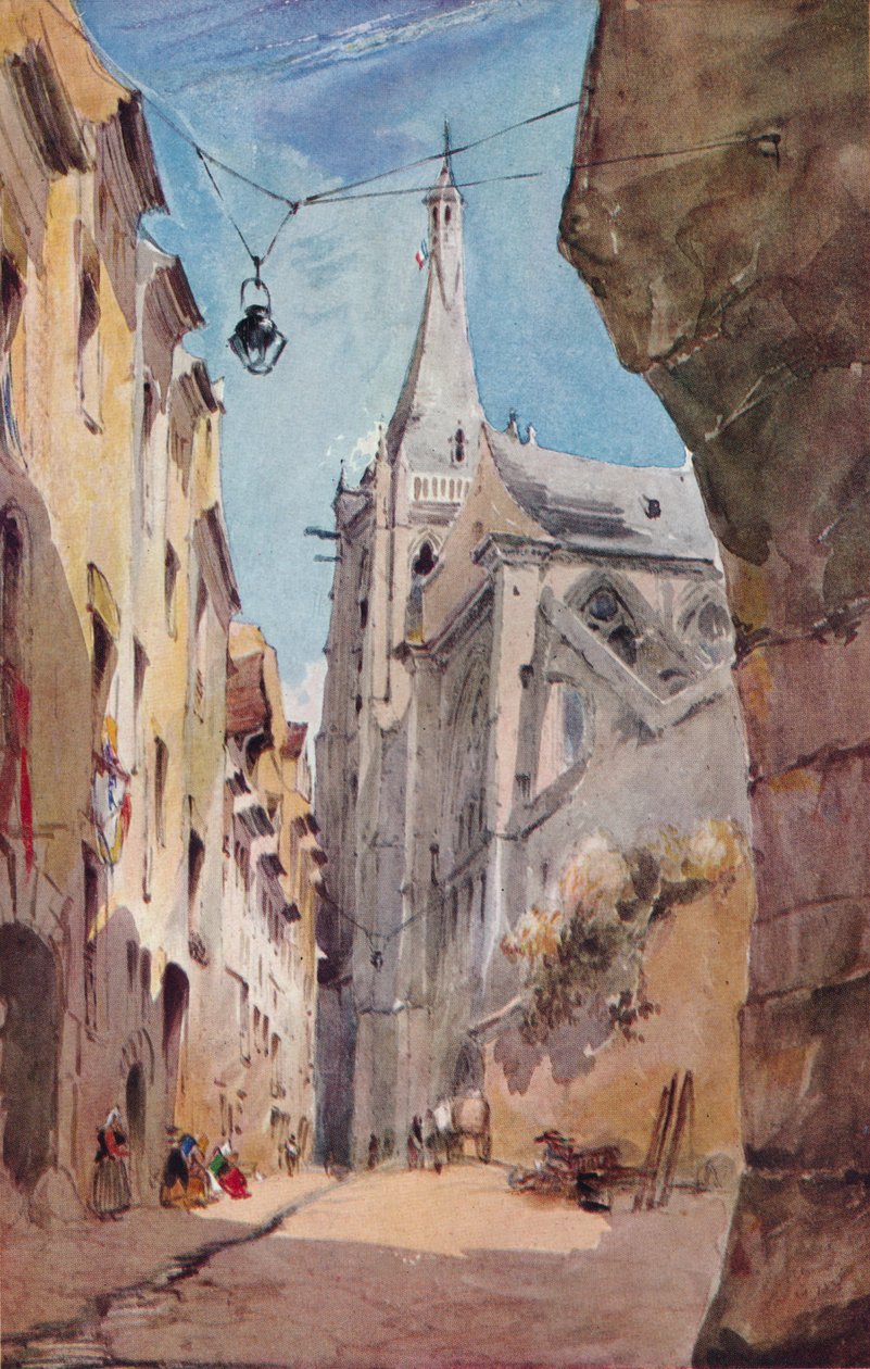 Pyhän Séverinin kirkko, Pariisi, 1831, 1930. tekijältä James Holland