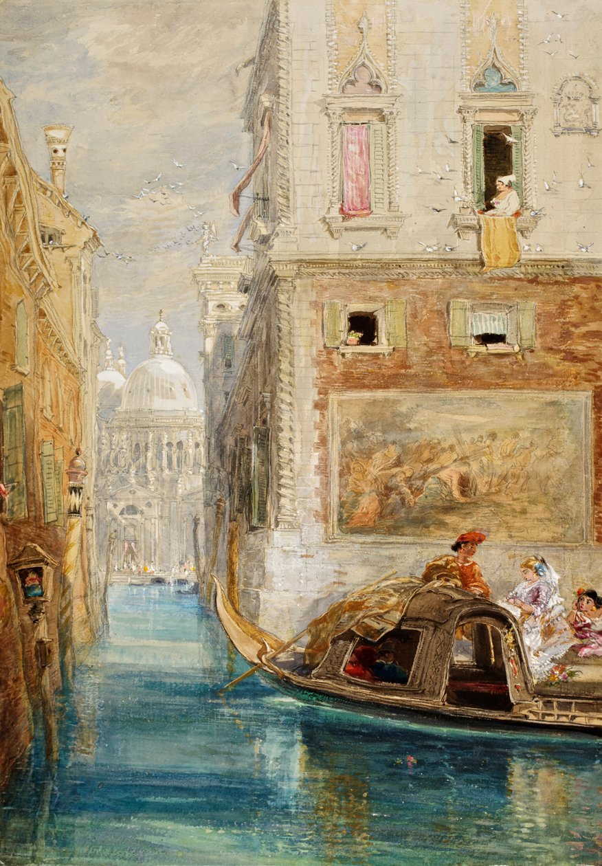 Gondoli, Venetsia, Santa Maria della Salute etäisyydellä tekijältä James Holland