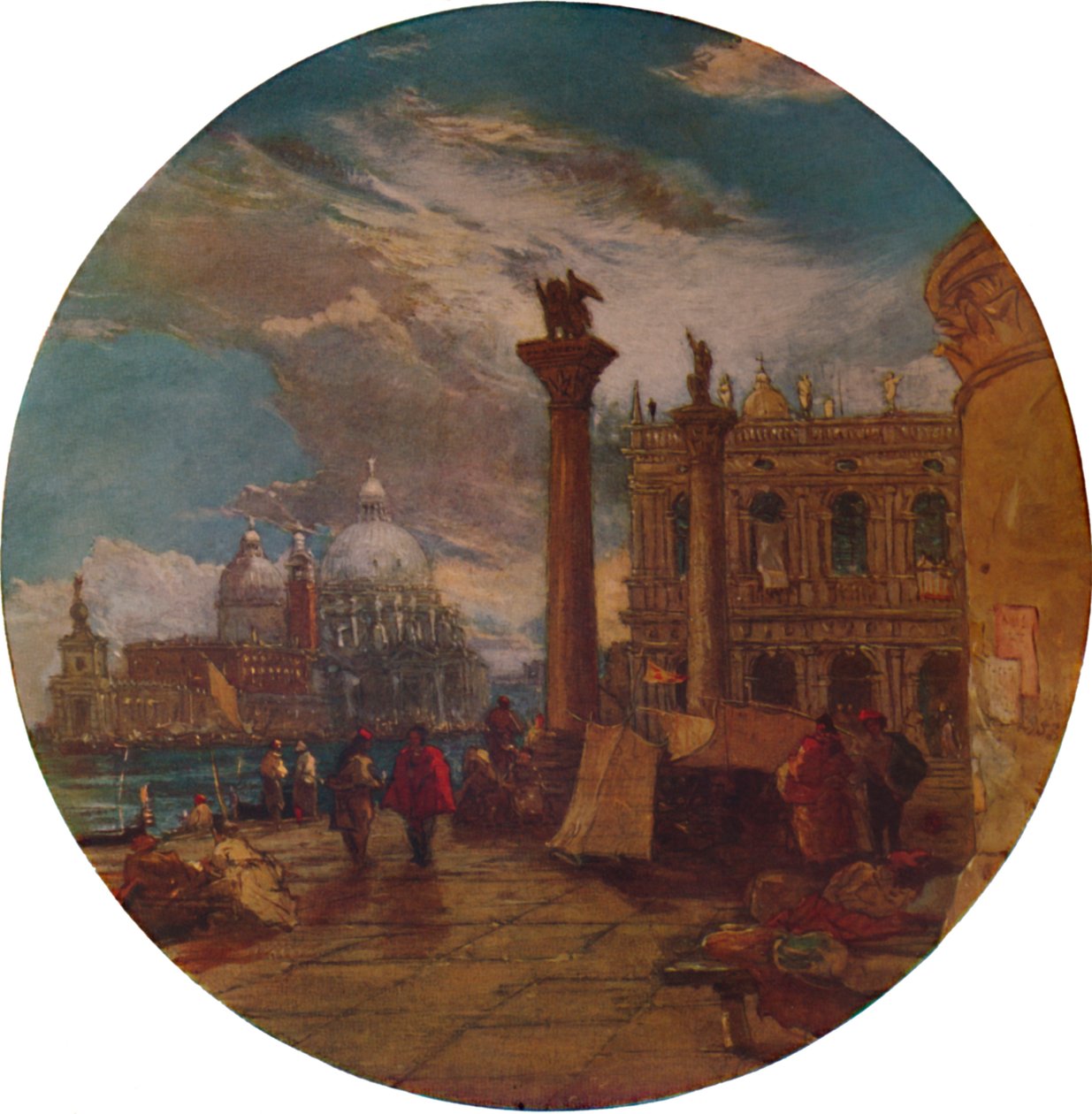 Piazza of St. Marks Venetsia, 1853, 1935 tekijältä James Holland