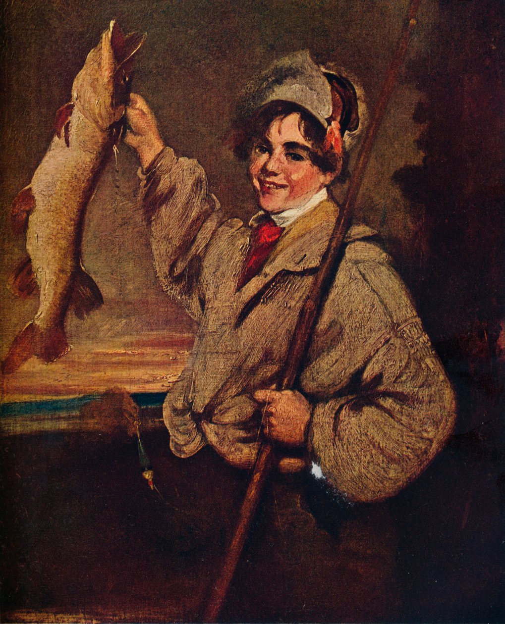 Kalastajapoika. c1810-1868, 1914 tekijältä James Inskipp