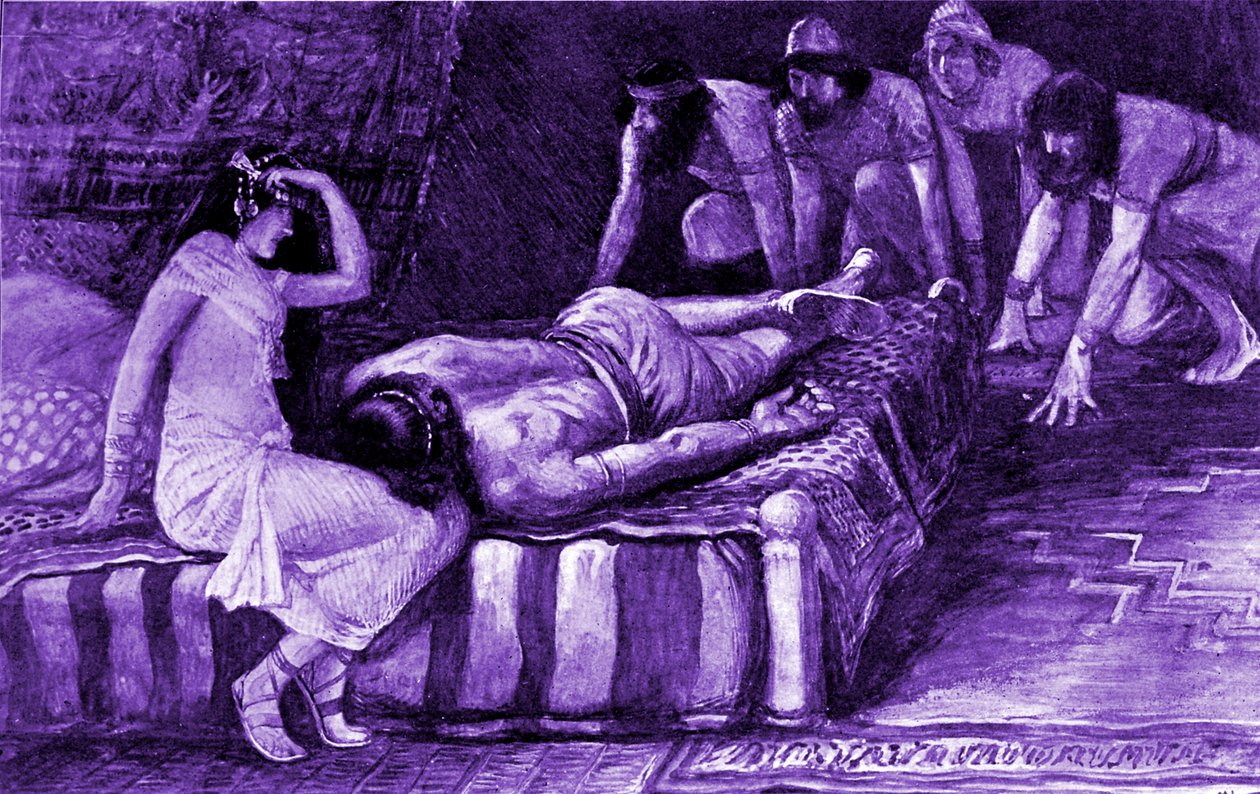 "Samson on vangittu", J James Tissot -Raamattu tekijältä James Jacques Joseph (after) Tissot