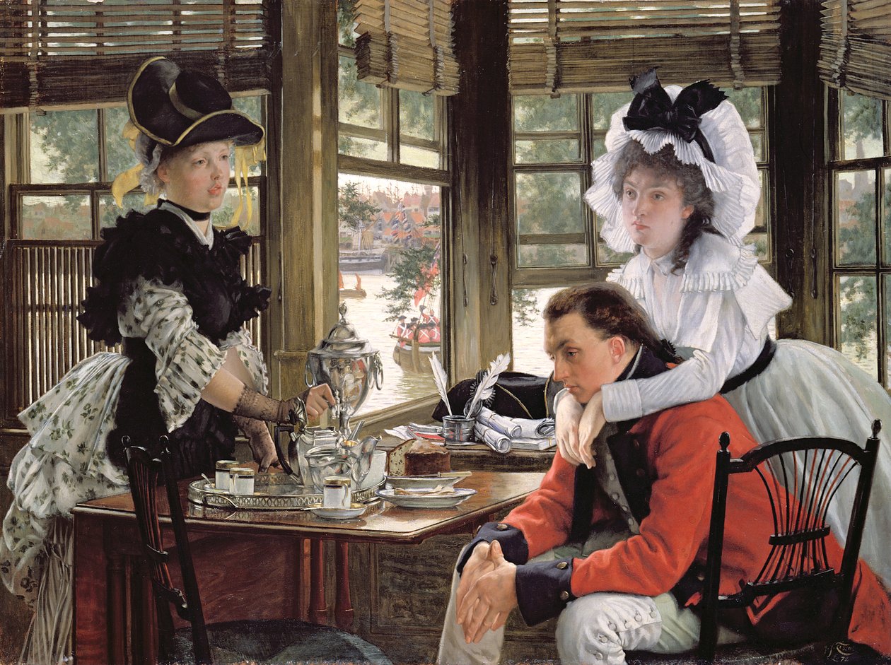 Huonoja uutisia, eroaminen tekijältä James Jacques Joseph Tissot