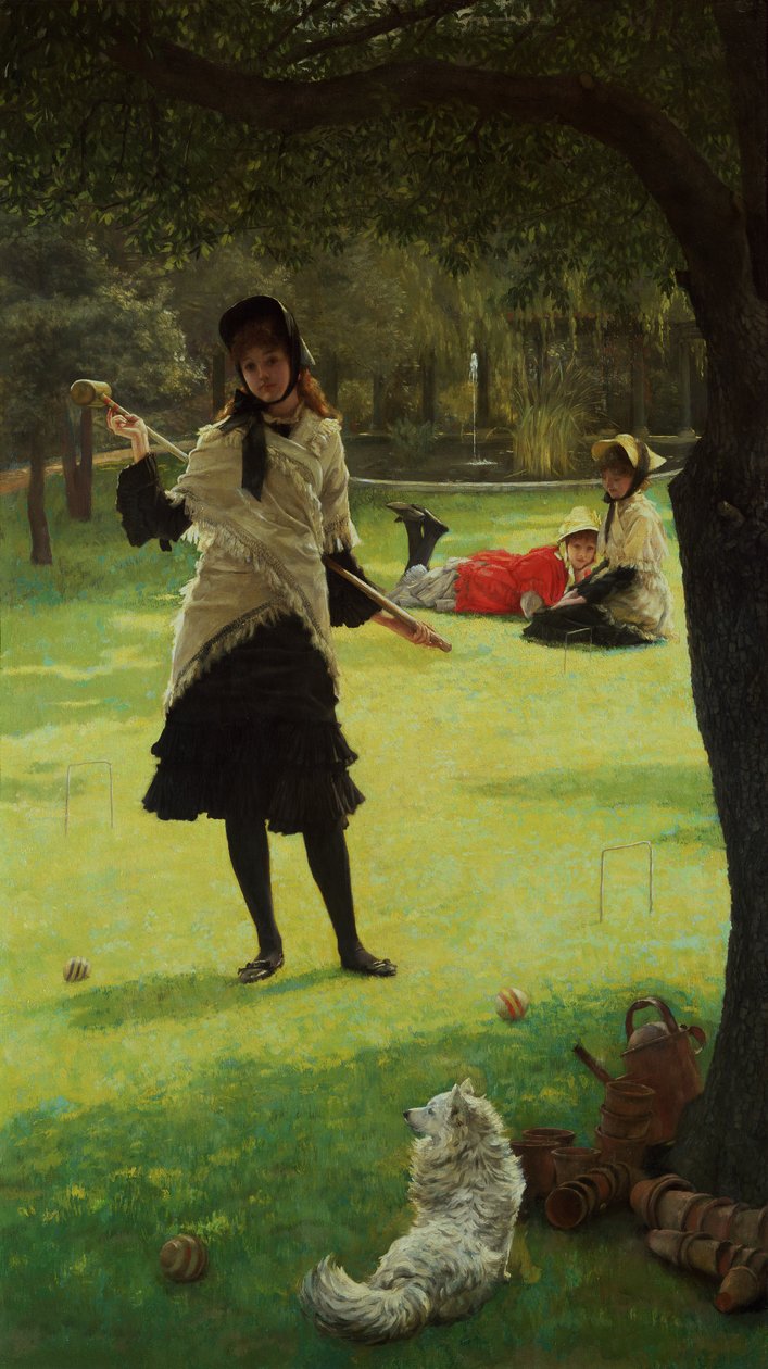 Kroketti, n. 1878 tekijältä James Jacques Joseph Tissot