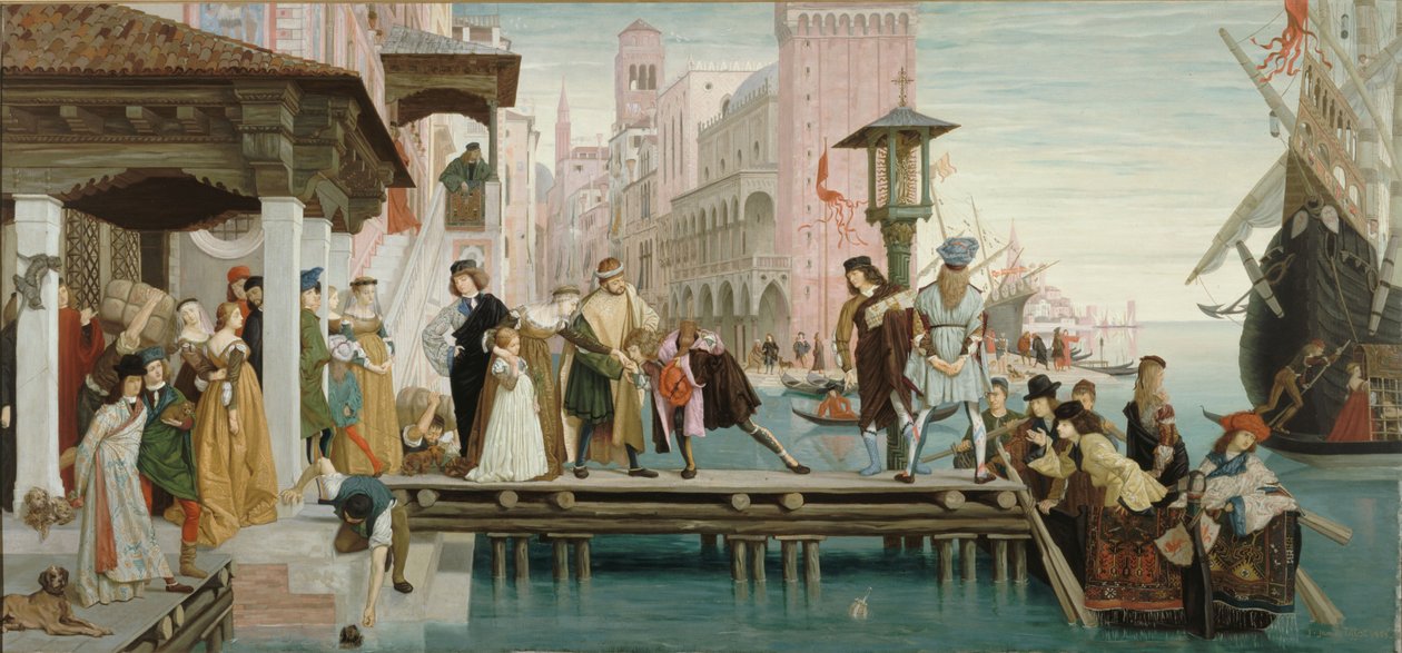 Tuhlaajapojan lähtö tekijältä James Jacques Joseph Tissot