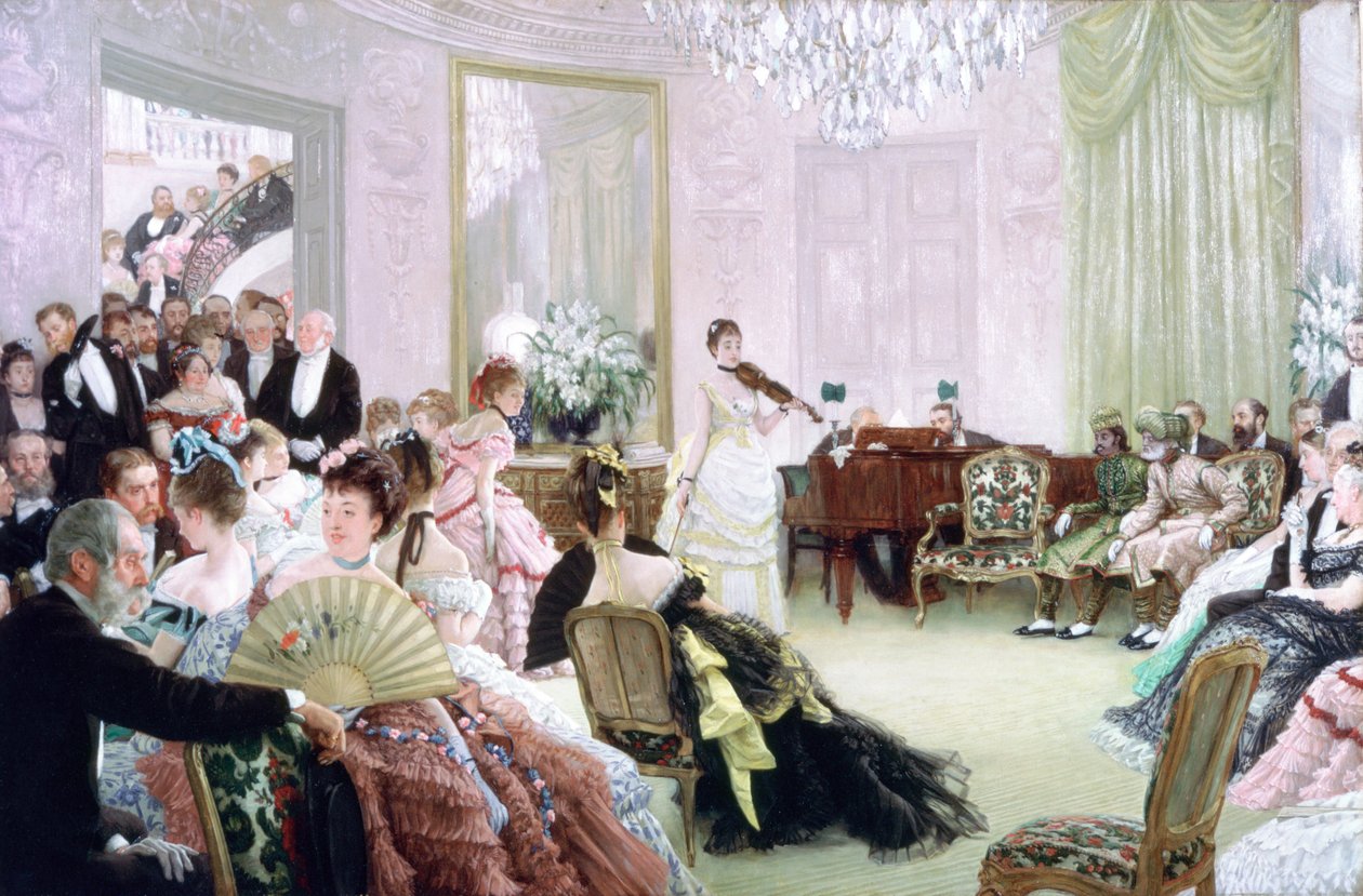 Hush!, konsertti, 1875 tekijältä James Jacques Joseph Tissot